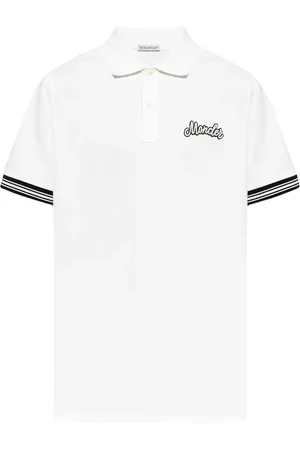 Moncler Polo à logo brodé