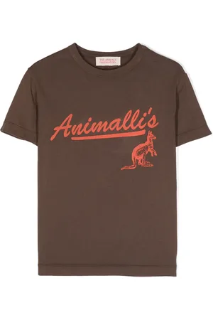 The Animals Observatory T-shirt The Walnut à logo imprimé