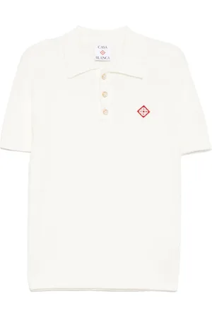 Casablanca Polo à logo brodé