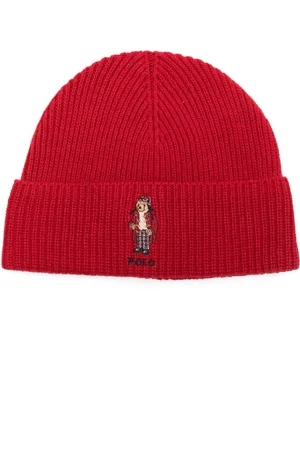 Ralph Lauren Bonnet à motif Polo Bear