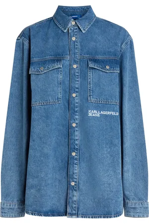 Karl Lagerfeld Chemise à logo brodé