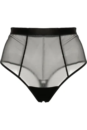 MURMUR Culotte transparente Sculpt à taille haute