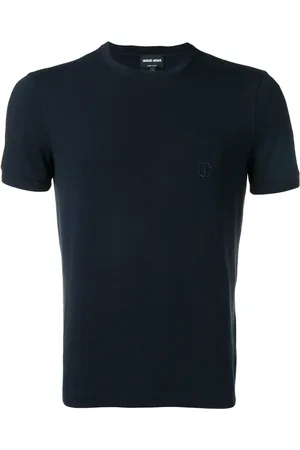 Giorgio Armani T-shirt à logo brodé