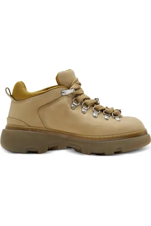 Burberry Bottines en cuir à bout rond