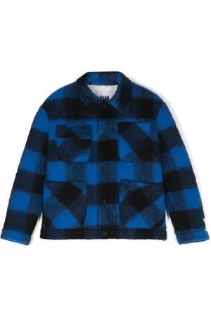 Msgm Veste à patch logo