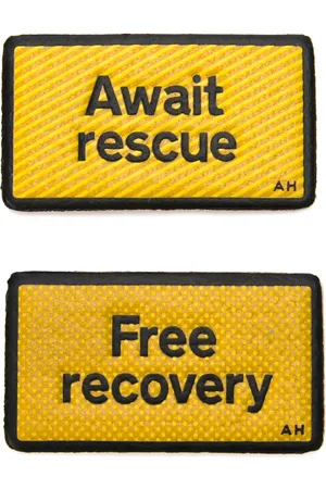 Anya Hindmarch Autocollant "Free Recovery"
