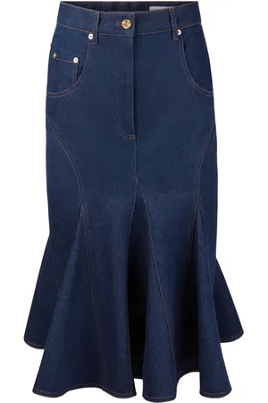 Nina Ricci Jupe mi-longue en jean