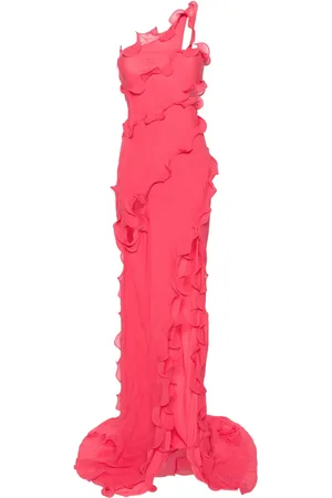 Cult Gaia Robe longue Micola à volants