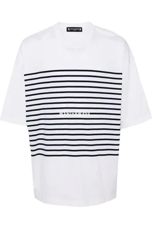 MASTERMIND JAPAN T-shirt en coton à rayures