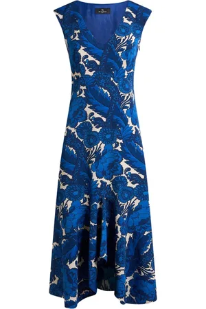 Etro Robe à imprimé graphique