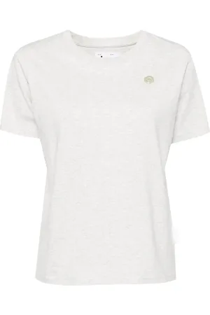 Izzue T-shirt en coton à slogan imprimé
