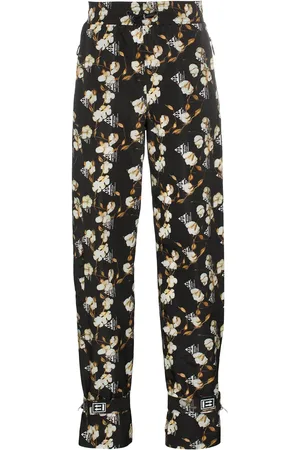 OFF-WHITE Pantalon de jogging à fleurs