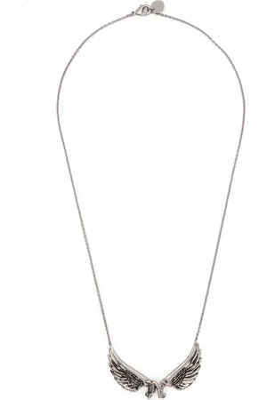 Palm Angels Collier à motif ailes