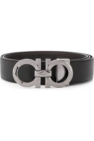 Salvatore Ferragamo Ceinture Gancini à design réversible