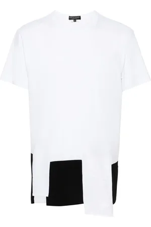 Comme des Garçons T-shirt à détail patchwork