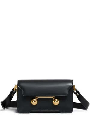 Marni Mini sac porté épaule Trunk en cuir