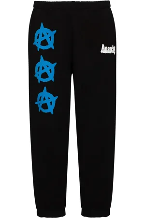 Natasha Zinko Pantalon de jogging à imprimé Anarchy