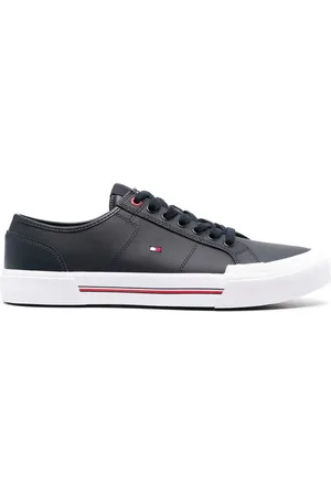 Tommy Hilfiger Baskets en cuir à logo brodé