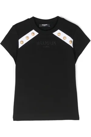 Balmain T-shirt à logo imprimé