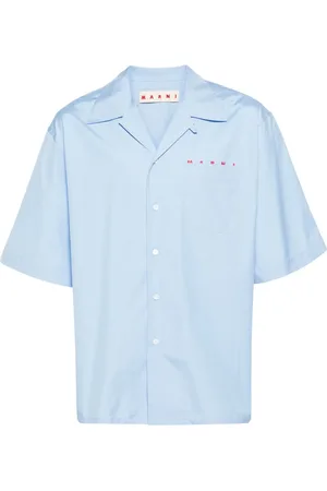 Marni Chemise en popeline à logo imprimé