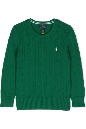 Ralph Lauren Pull en maille torsadée