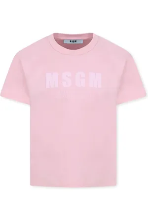 Msgm T-shirt en coton à logo imprimé