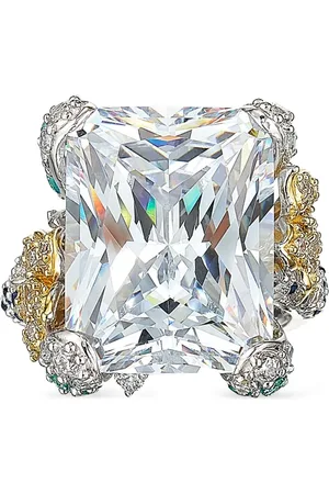 Anabela Chan Bague Diamond Cinderella en vermeil 18ct