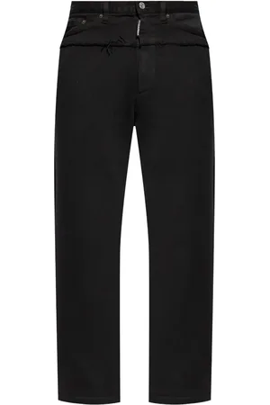 Dsquared2 Pantalon de jogging à empiècements en jean