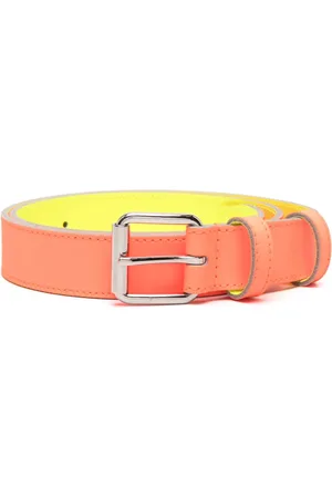 Comme des Garçons Ceinture Super Fluo en cuir