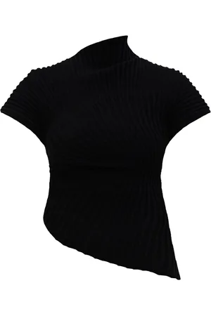 Cult Gaia T-shirt en maille à design nervuré