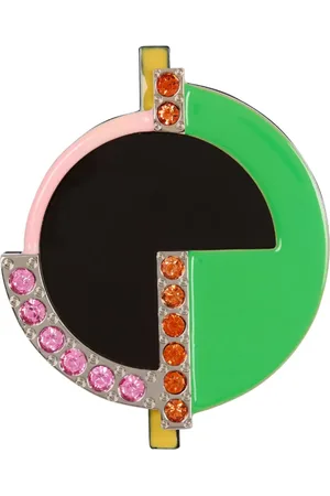 Balmain Broche Art Deco à strass