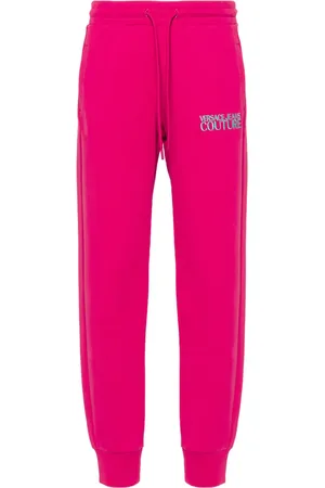 VERSACE Pantalon de jogging à logo brodé