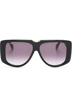 Max Mara Lunettes de soleil à monture carrée