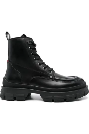 Moncler Bottines Havana City en cuir