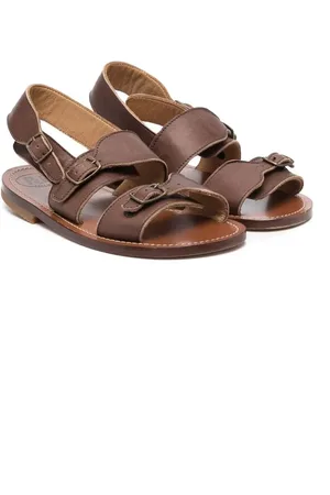PèPè Sandales en cuir à boucle
