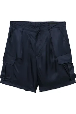 Prada Short en soie à poches cargo