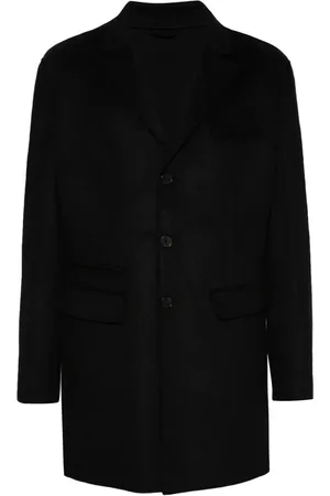 Karl Lagerfeld Manteau droit à simple boutonnage