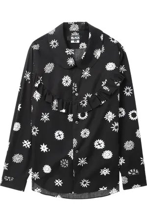Comme des Garçons Chemise imprimée à volants