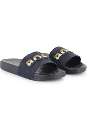 HUGO BOSS Claquettes à logo embossé