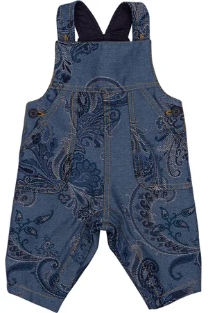 Etro Salopette à motif en jacquard