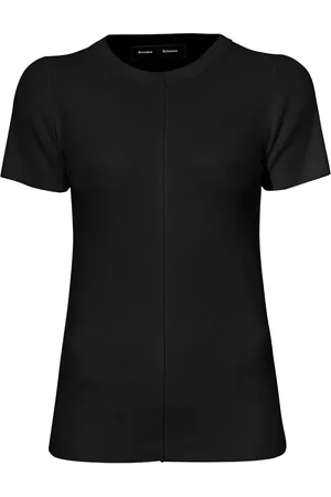 Proenza Schouler T-shirt nervure à encolure ras du cou