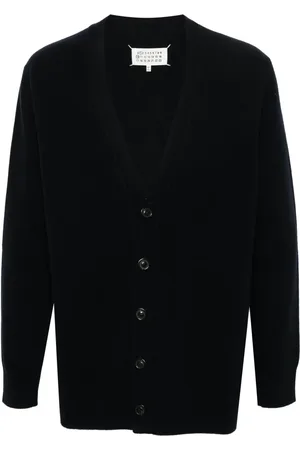 Maison Margiela Cardigan en laine bossée