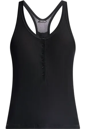 Tom Ford Débardeur en jersey à design nervuré