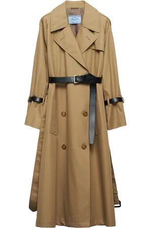Prada Trench à boutonnière croisée
