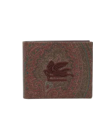Etro Portefeuille Pegaso à motif cachemire