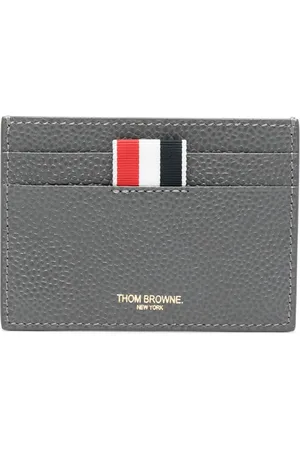 Thom Browne Porte-cartes en cuir