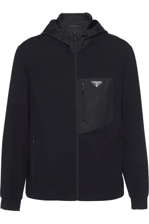 Prada Veste à empiècements contrastants
