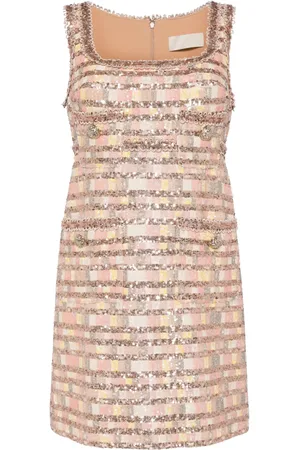 Elie saab Robe courte Camaleonte à sequins