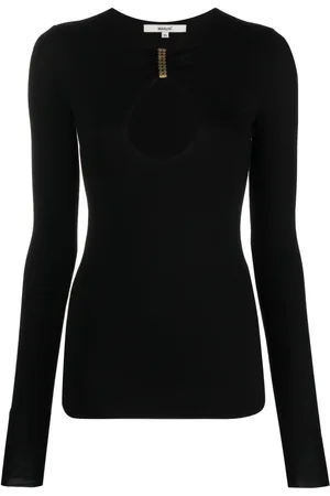 MANURI T-shirt à manches longues et découpe