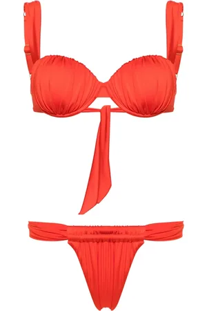 Noire Swimwear Bikini à fronces